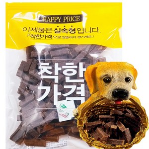 수제명가 소고기 절단 져키대용량500g, 1개, 500g