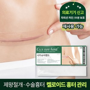 시카슈어 흉터 밴드, 1개입, 1개