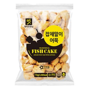 [아워홈] 잡채말이어묵 1kg x3개, 3개