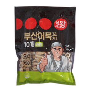 푸디스트 식자재왕 부산어묵 꼬치 사각, 1개, 750g