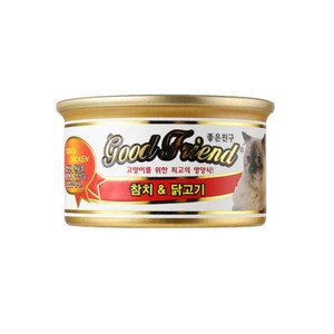 굿프랜드 참치&닭고기 캔 85g 24개입, 1세트