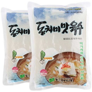 뉴그린 원하프박스뉴그린동치미맛육수340gX30, 단품, 340g, 30개