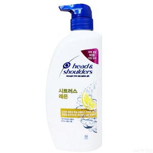 헤드앤숄더 두피 토탈 솔루션 샴푸 시트러스 레몬향, 750ml, 1개