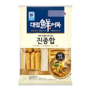 [대림냉장] 진종합 /냉장어묵, 1kg, 3개
