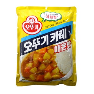 오뚜기 분말 카레 매운맛, 1kg, 1개