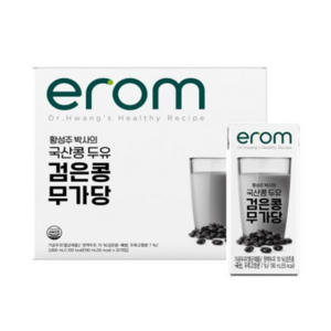 이롬 황성주 검은콩 무가당두유 190ml x 60팩, 60개