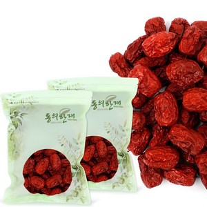 동의한재 상초 밀양 대추 말린 건대추, 500g, 2개