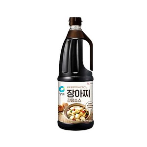 청정원 장아찌 간장소스 1.7L x 6개