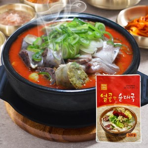 창구식품 얼큰한순대국(500g), 500g, 1개