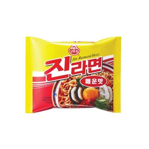 오뚜기 진라면 매운맛 120g, 20개