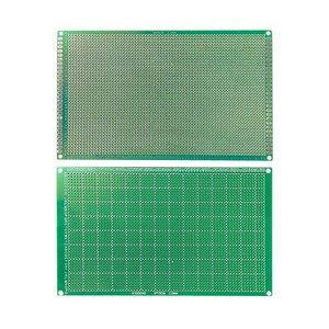 니토 단면 만능 기판 150x90mm 피치 2mm PCB 공보드 납땜 브레드보드 빵판, AT142. 단면기판 150x90 피치 2mm, 1개