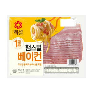 햄스빌 베이컨, 160g, 2개