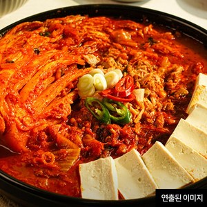 참치김치찌개 국내산 캠핑음식 밀키트 백년찬방, 3개, 350g