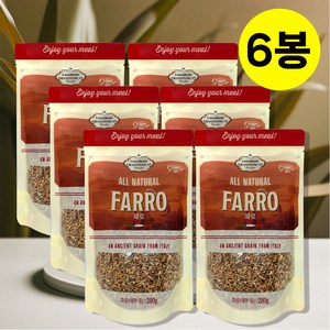 그레인온 파로(엠머 밀) 고대곡물, 560g, 3세트