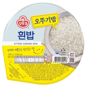 오뚜기 맛있는 오뚜기밥, 210g, 8개