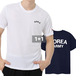 이그잼플 L~4XL 기능성 쿨 티셔츠 반팔티 로카 군인티 곰신 아미티