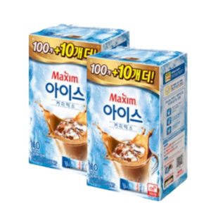 맥심 아이스 커피믹스, 13g, 110개입, 2개