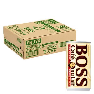 산토리 커피 보스 카페오레 185g×30병, 185g, 30개