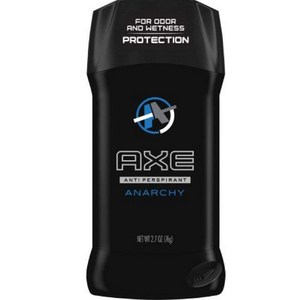 Axe Dy Anti-Pespiant Invisible Solid Anachy 2.70 oz Axe Dy 발한 억제제 투명 고체 무정부 상태 2.70온스, Multicolo, 2.7 Ounce, 1개, 76.54g