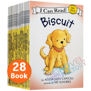 [이엔제이] 국내 당일발송 I Can Read Biscuit 아이캔리드 비스킷 28권(27권+중국어번역본1권) 세트 음원제공