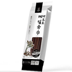 [기혼식품]쓴메밀이 들어 있는 100%메밀국수 (360g), 대용량 소바소스(480ml), 1개, 360g