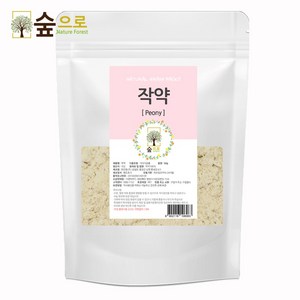 천연팩 작약가루 50g 숲으로허브 곡물팩 작약팩, 1개, 1개입