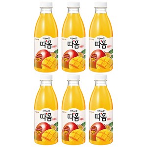 따옴주스 애플망고730ml냉장무료배송, 6개, 730ml