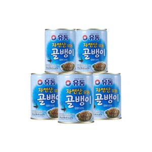 [SH유통]골뱅이 함유량이 높은 통조림 300g 자연산 5개