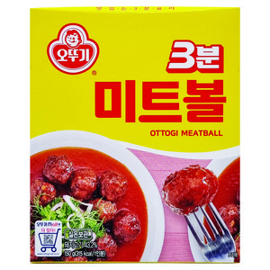 오뚜기 3분 미트볼, 150g, 12개