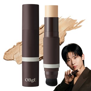 OBgE 내추럴 커버 파운데이션 SPF50+ PA++++ 13g, 23호 미디엄베이지, 1개