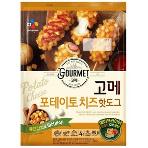 [CJ제일제당] 고메 포테이토치즈 핫도그400g, 400g, 2개