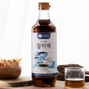 자연한입 더 진한 참치액, 1개, 860ml