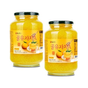 담터 꿀유자차A, 2kg, 1개입, 2개