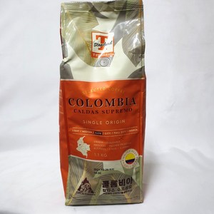COLOMBIA CALDAS 콜롬비아 칼다스 수프리모, 1.1kg, 1, 1개