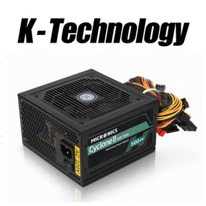 중고파워 서플라이 마이크로닉스 싸이클론2 500W 정격500W, 마이크로닉스 싸이클론2 , 500W