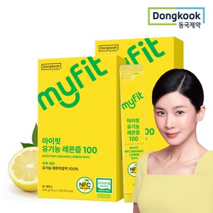 동국제약 마이핏 이보영 100% 유기농 레몬즙 NFC 원액 스틱, 28개, 20g