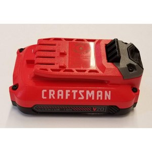 CRAFTSMAN CMCB201 정품 OEM V20 리튬 이온 배터리 w/온보드 연료 게이지, 1개