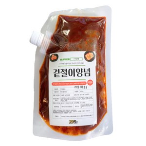 77마켓 겉절이 김치 양념 칼국수 맛집, 1개, 500g