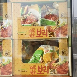 풀무원 보리쫄면 6인분 1290g, 아이스팩 포장, 1개, 1.29kg