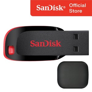 샌디스크 크루저 블레이드 CZ50 USB 2.0 메모리 / USB 보관 케이스, 64GB