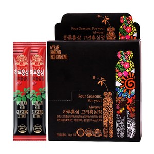 태웅 6년근 하루홍삼 고려홍삼정 15g x 20포 선물박스, 300g, 1개