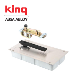 [킹] 플로어힌지 K8500 양쪽스톱형 강화유리 스테인리스문 상화정밀 KING ASSA ABLOY