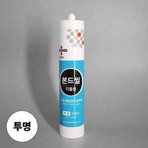 오공본드씰 지물용 도배 실리콘 수성 300ml (투명), 5개