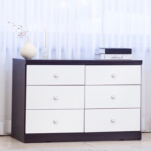 리더스퍼니처 3자3단 TV대 서랍장, 서랍장(월낫화이트)