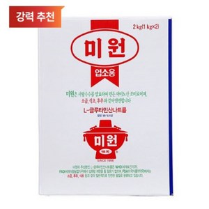 대상 미원 업소용 노말, 1kg, 2개