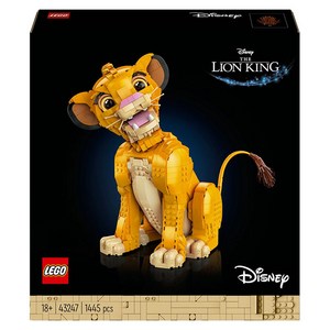 LEGO 43247 - 젊은 라이언 킹 심바 / 레고 정품 디즈니, 1개