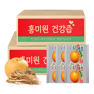 도라지배즙 100포/150포 {4계절 국산 도라지 생강 배로 추출}, 100개, 100ml