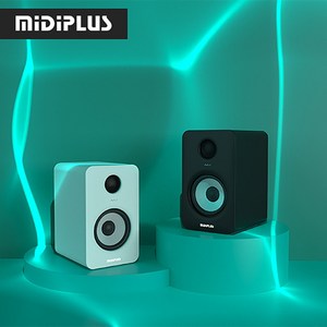 MIDIPLUS 미디플러스 MI5 II 5인치 블루투스 액티브 모니터 스피커 미디 작곡, 블랙