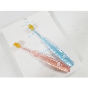 [ 애터미 어린이 칫솔 ] 어린이전용 키즈 칫솔, 혼합색상, 8개입, 1개