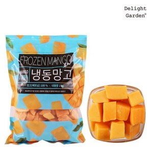 딜라잇가든 냉동 망고(다이스드)25mm 1kg x 10, 10개